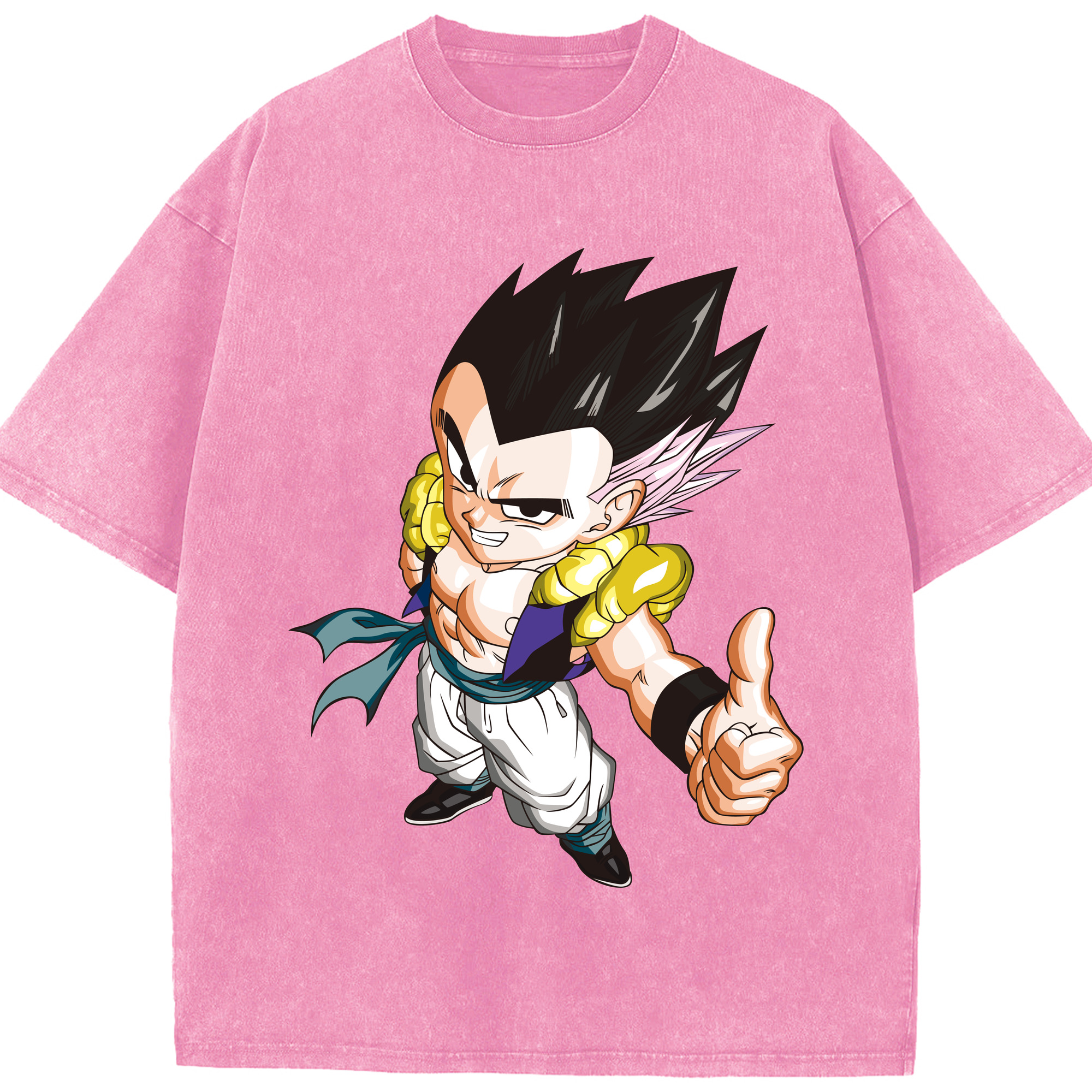 （画像用） ドラゴンボール ベジータ四世（Bejīta Yonsei）DRAGON BALL Vegeta IV 綿100% ヴィンテージ風 半袖Tシャツ（フロントプリント）